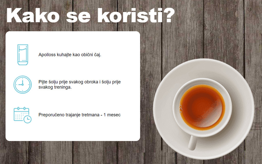 Apolloss kako se koristi