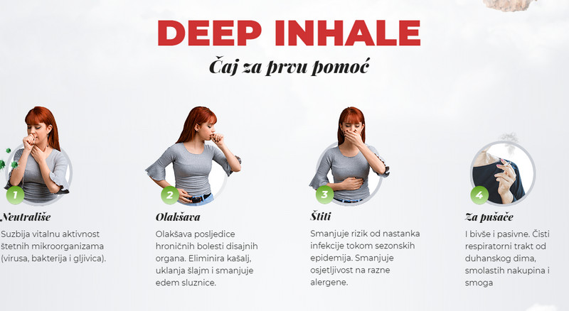 Deep Inhale kako se koristi