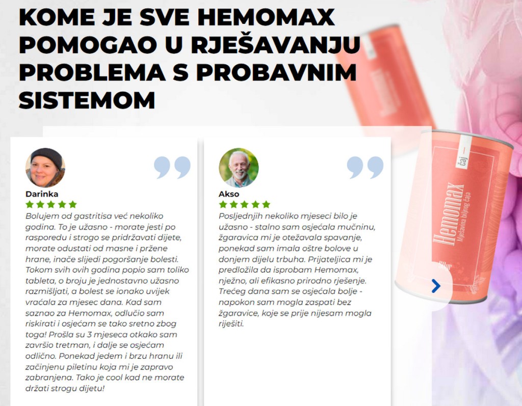 Hemomax prevara